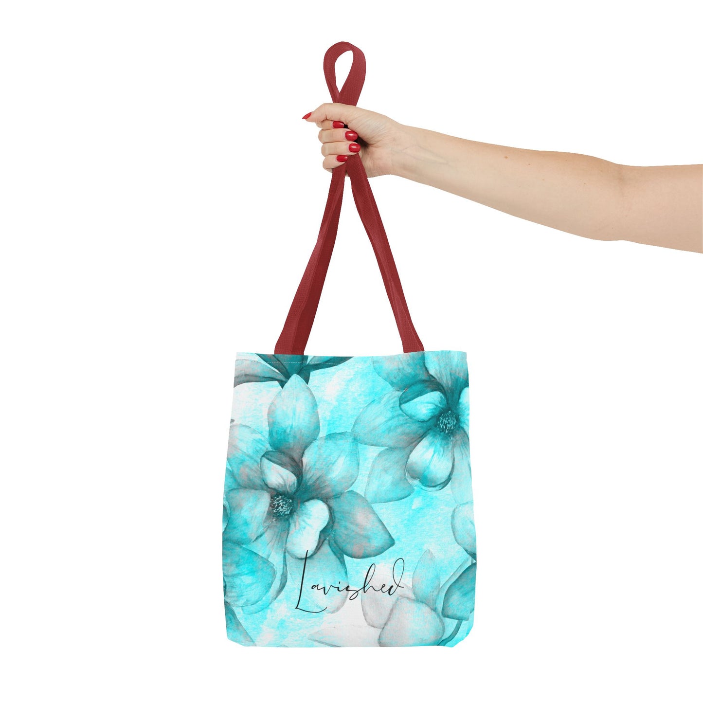 Lavished All-Over Design Medium Floral Tote Bag