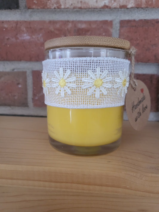 Frankincense and Lemon Essential Oils Candle 10 oz