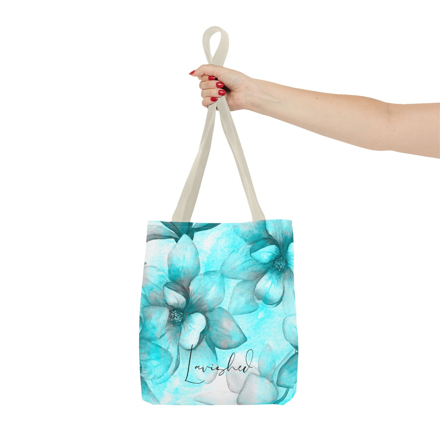 Lavished All-Over Design Medium Floral Tote Bag