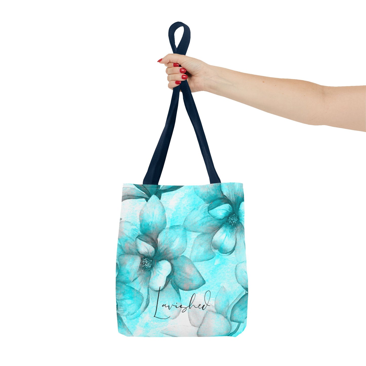 Lavished All-Over Design Medium Floral Tote Bag