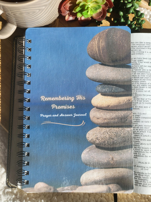 Remembering His Promises Prayer and Answer Journal (Spiral)