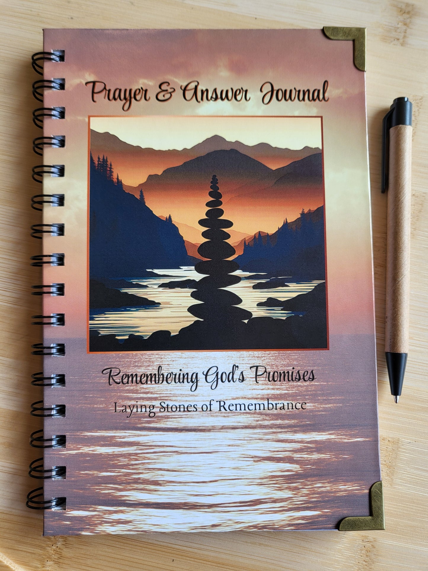 Prayer and Answer Journal. Remembering His Promises. Laying Stones of Remembrance