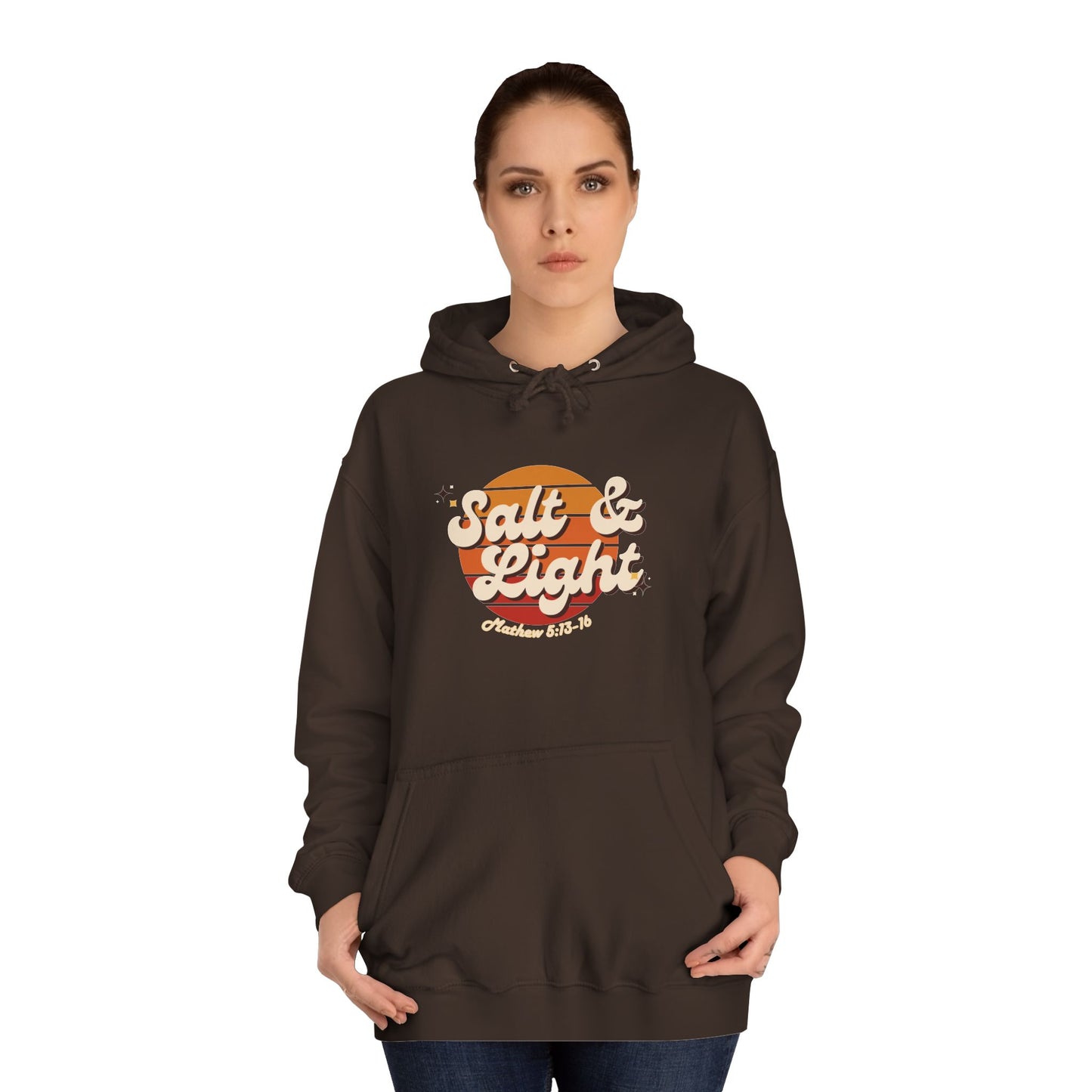 Salt and Light Unisex Hoodie, available in 6 colors