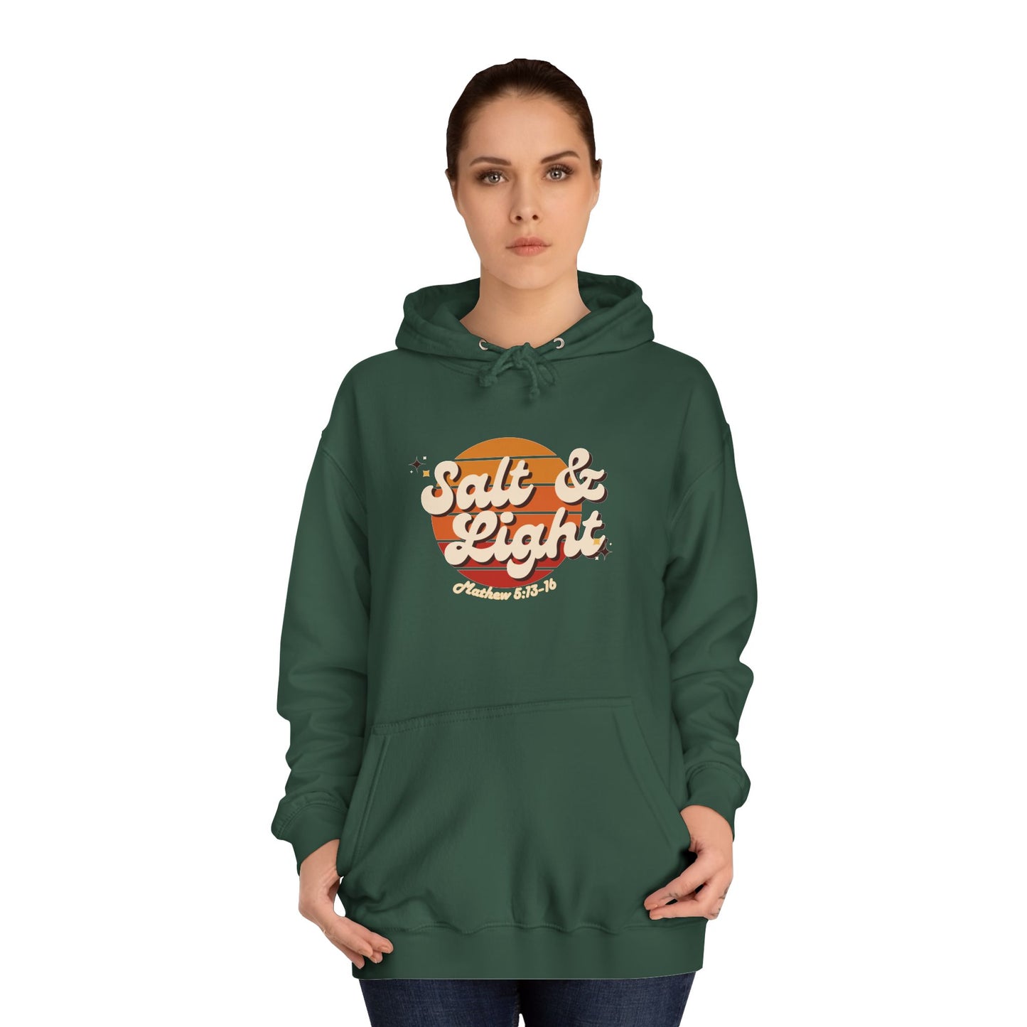 Salt and Light Unisex Hoodie, available in 6 colors