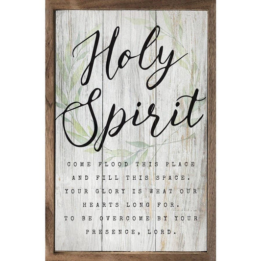 Holy Spirit Wreath Whitewash