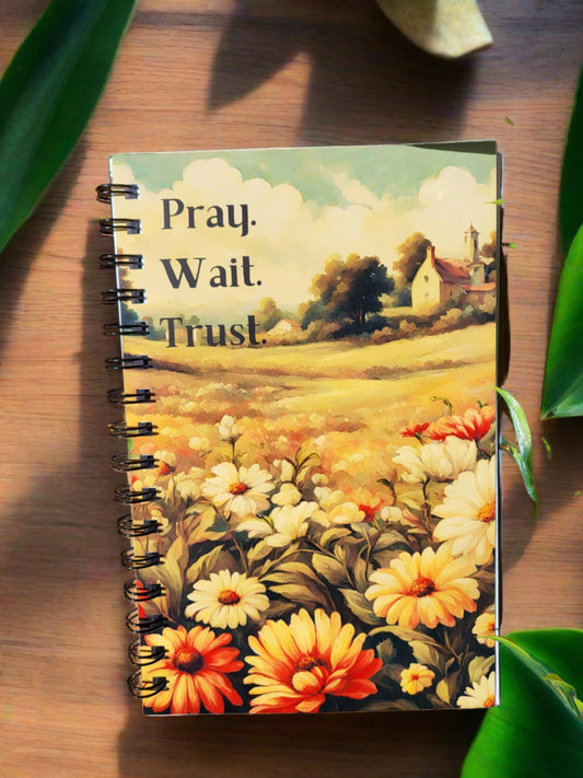 Pray. Wait. Trust. Writing Journal